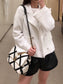 Chanel 19Bag 牛皮款-黑白格紋