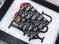 Dior Saddle 老花三折短夾