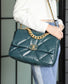 Chanel 19Bag-中號墨綠色