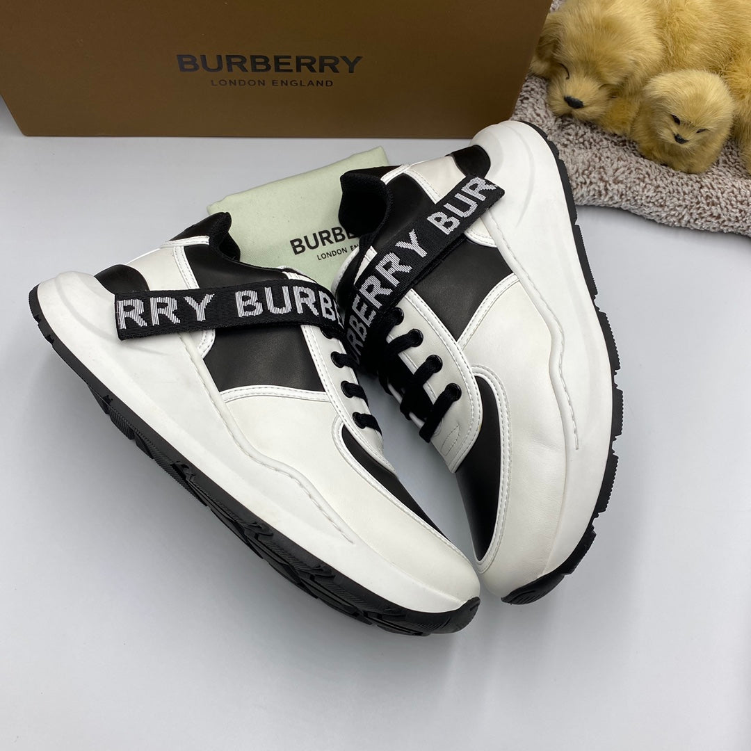 Bur-休閒運動鞋 黑白色
