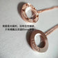 Cartier Love大圓餅滿天星項鍊