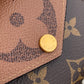 LV M80725 黃花 Zoe 三折短夾