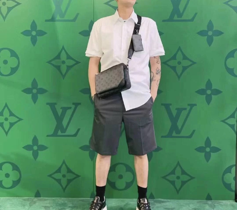 Lou-三合一郵差包 上身照