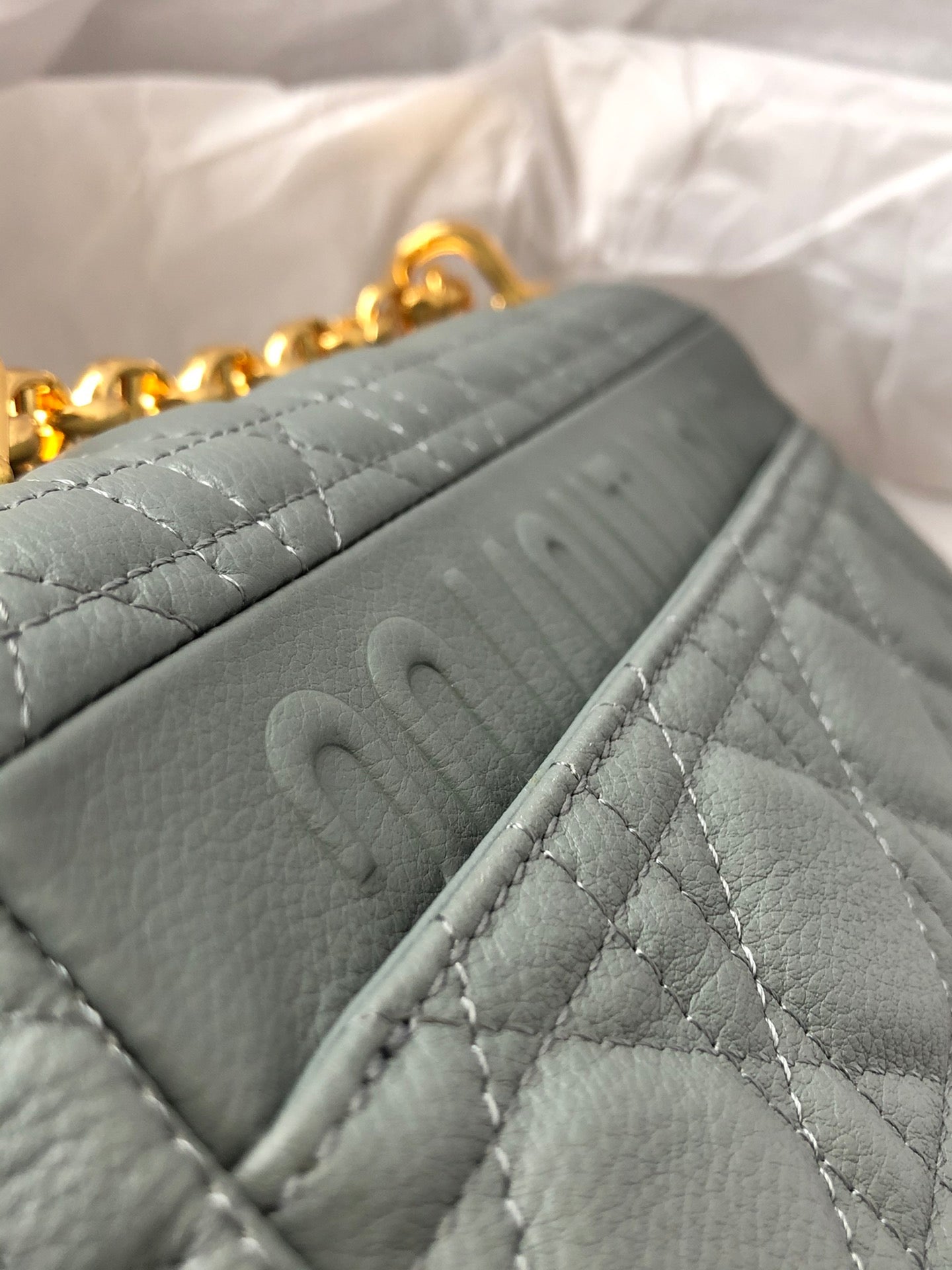 Dior Caro 小號20cm-岩石灰