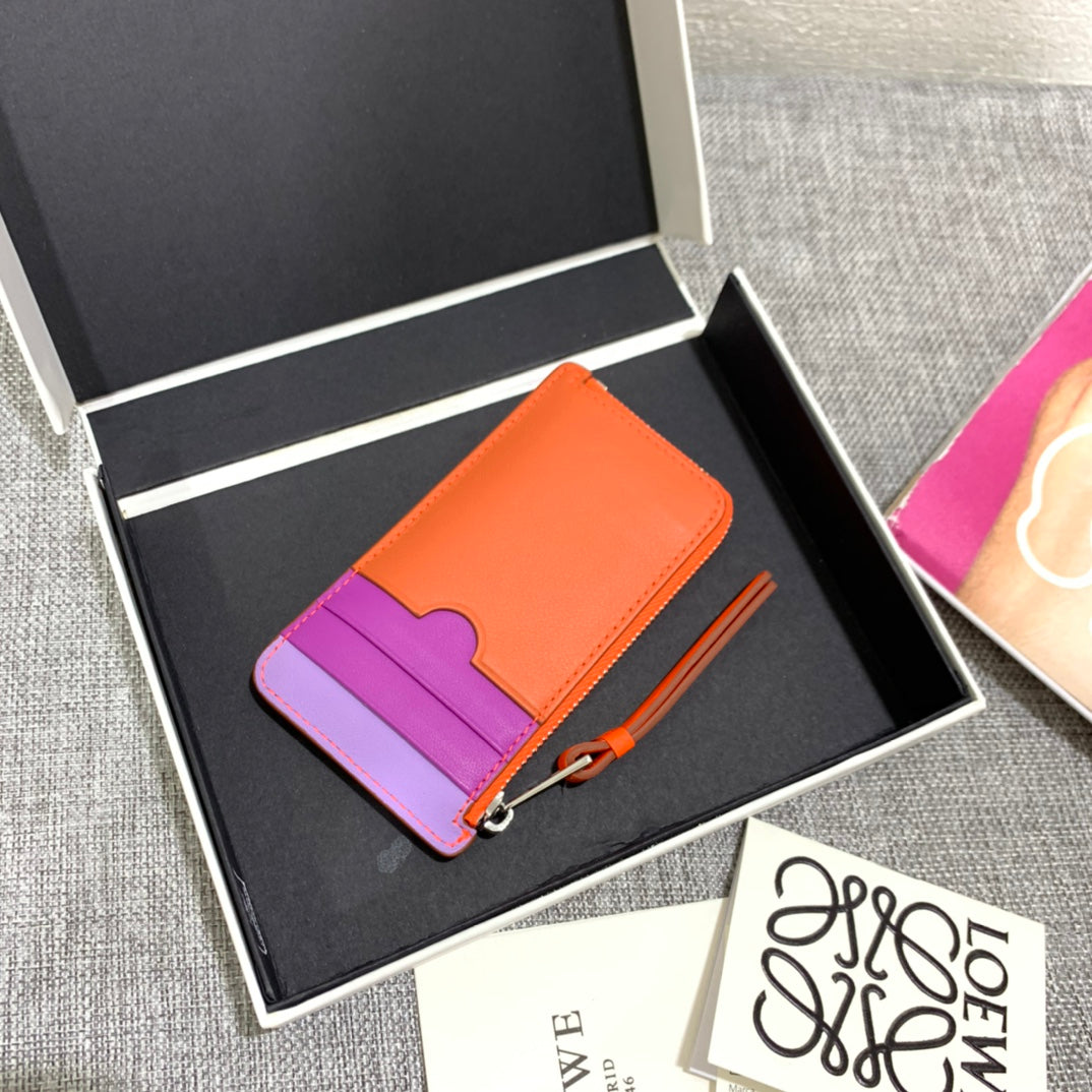 Loewe拉鍊小卡包