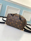 LV M45516 黑色mini  Montsouris BB 雙肩包