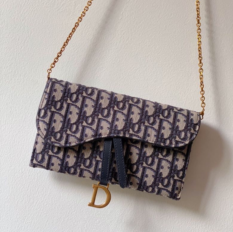 Dior Saddle 馬鞍系列 二合一鏈條包