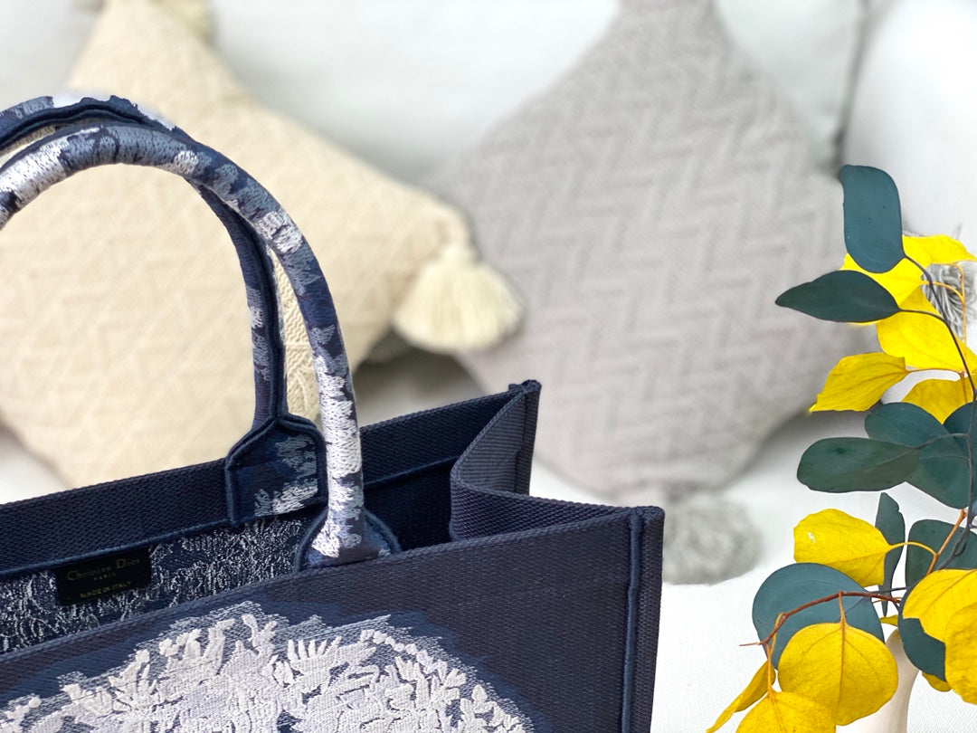 Dior Book Tote-大號41.5cm-黑旋風
