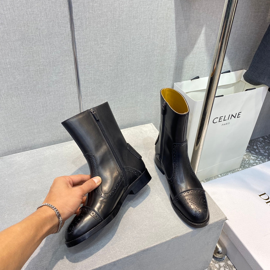 迪D家-2022秋冬新品 騎士短靴