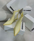 Jil sander-2022春夏 走秀新款 牛皮尖頭貓跟短靴
