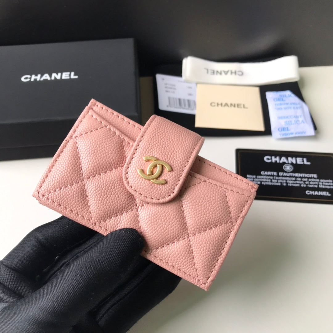 Chanel 多格層風琴式卡包