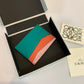 Loewe Plain Card Holder 多色拼接皮革卡包