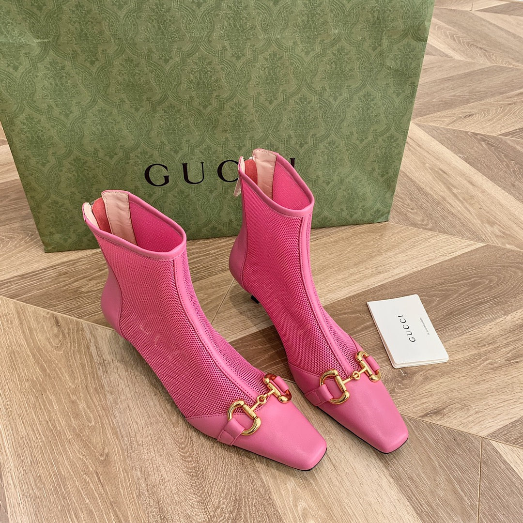古G家-馬街扣 低跟短靴