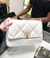 Chanel 19Bag-中號白色
