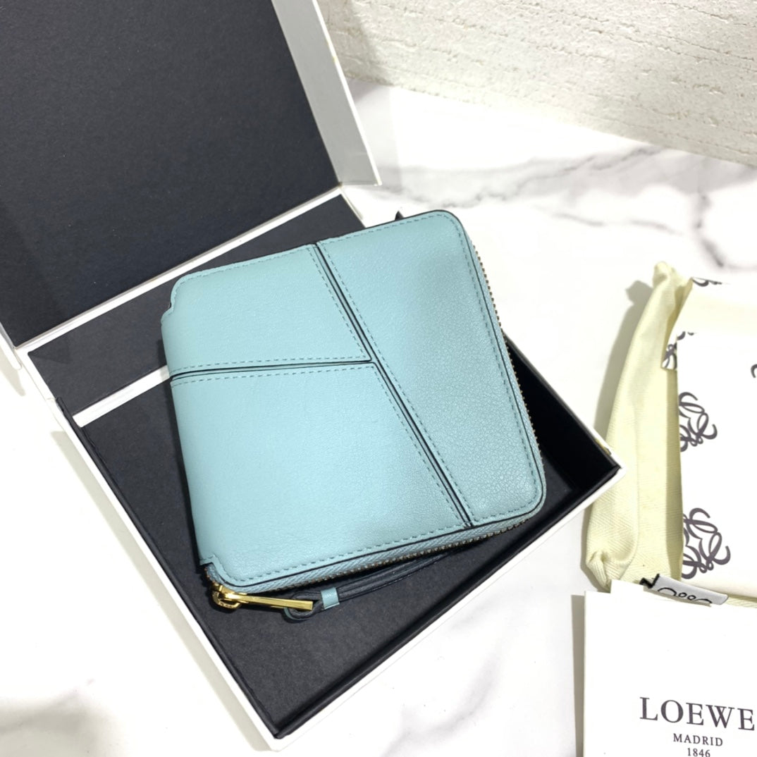 Loewe Puzzle系列 拉鍊短夾