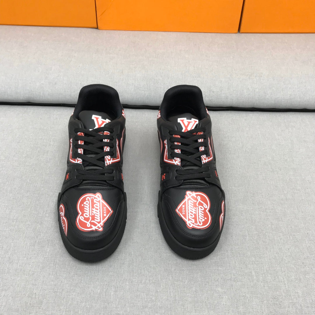 Lou-TRAINER 板鞋 休閒鞋 黑色