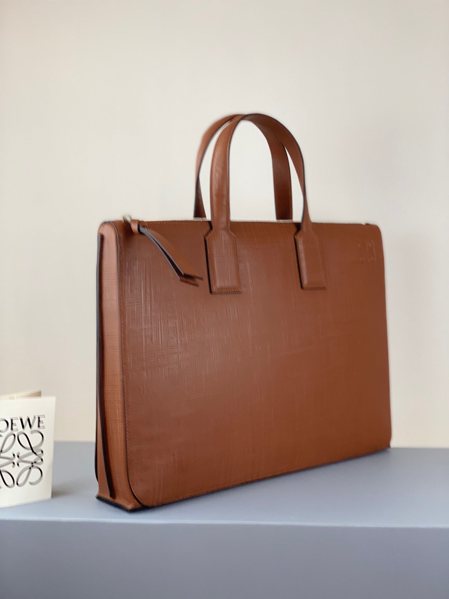 羅L威-Goya Simple Briefcase 男士公文包