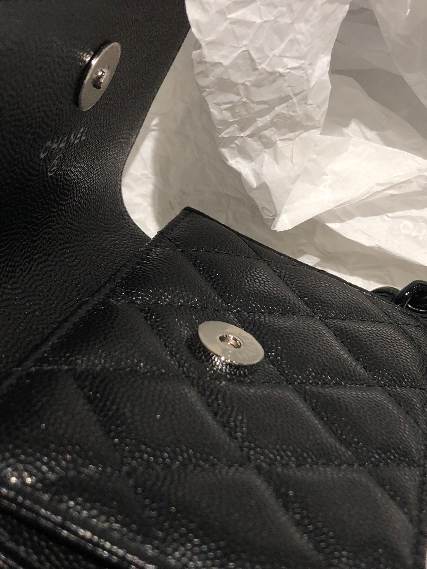 Chanel 黑色卡包