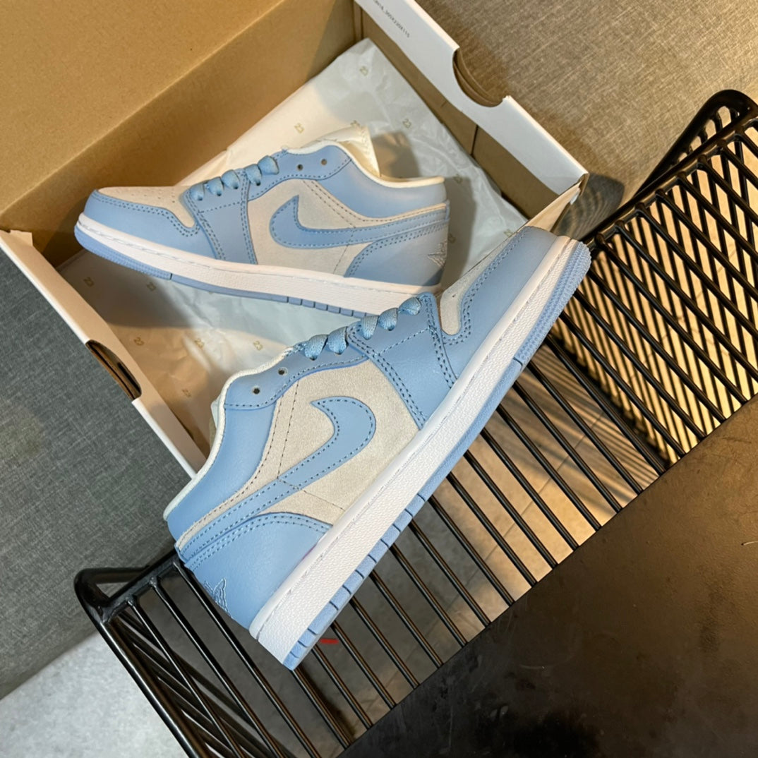 N1K-Air Jordan 1 Low 板鞋 休閒鞋 藍色