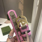 古G家-粉色皮帶-3.0cm