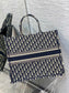 Dior Book Tote-大號41.5cm-深藍老花