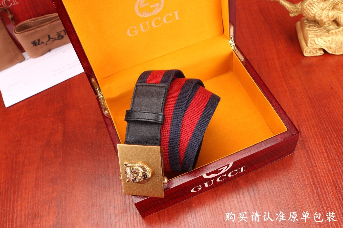 古G家-皮帶-3.8cm-男款