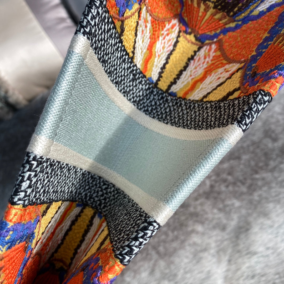 Dior Book Tote-大號41.5cm-多色花朵