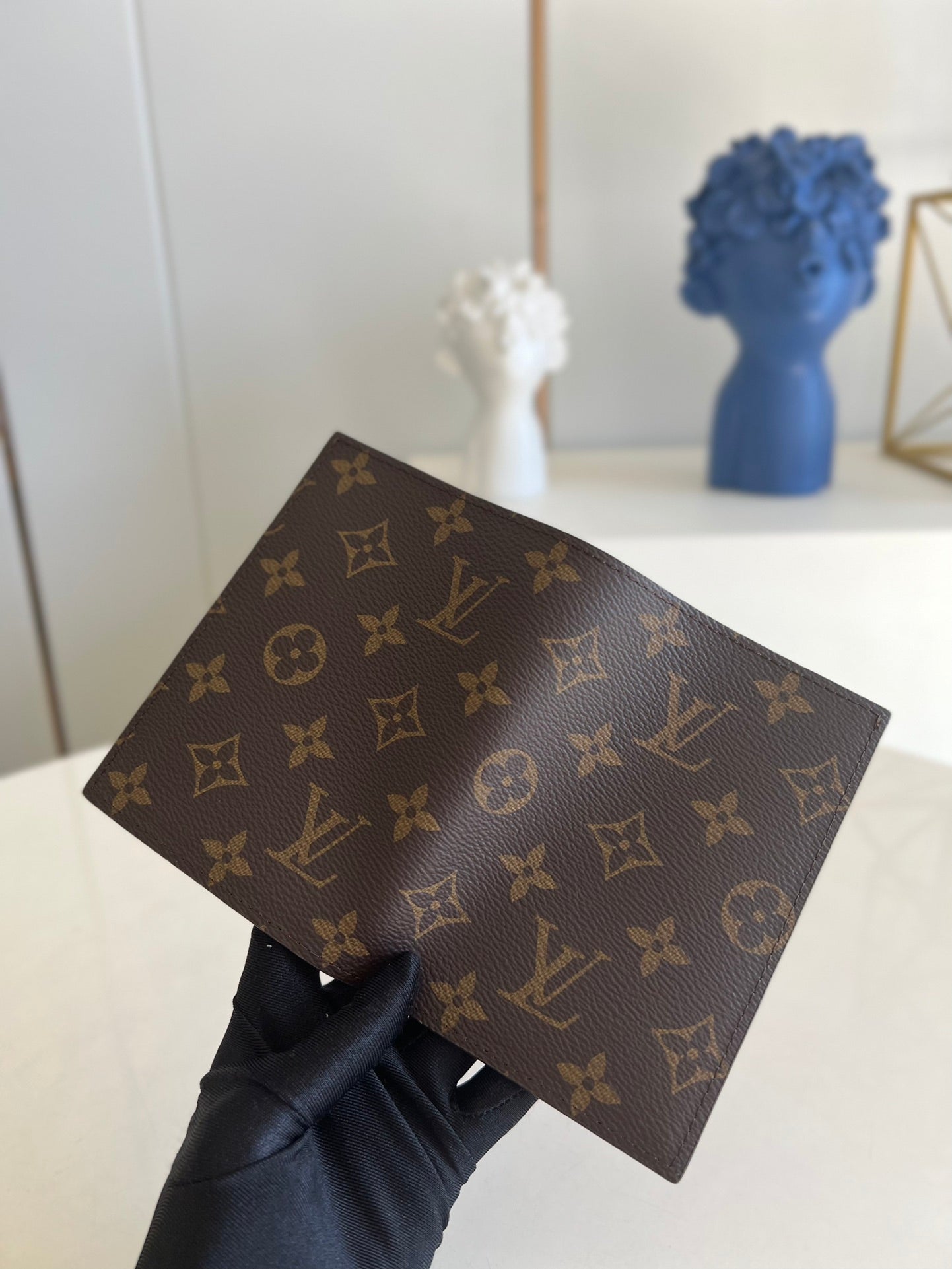 LV M64502 老花短夾卡包