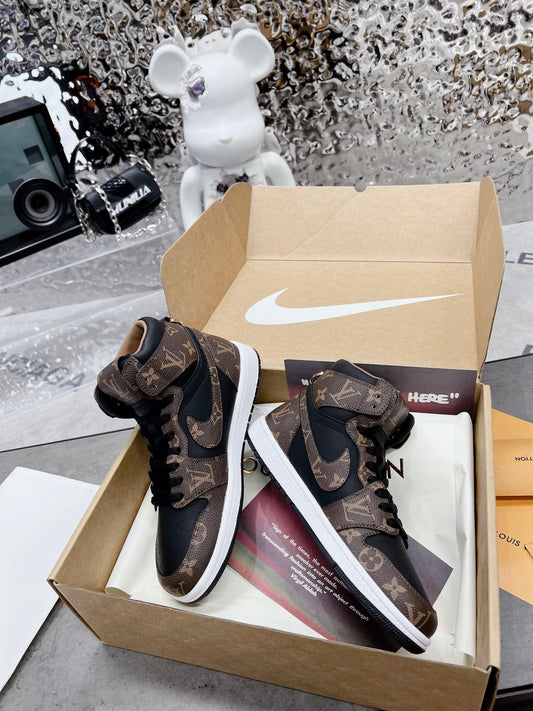 路L家-Nike  Air Jordan 1 Low AJ1 運動籃球鞋 男女同款 咖色