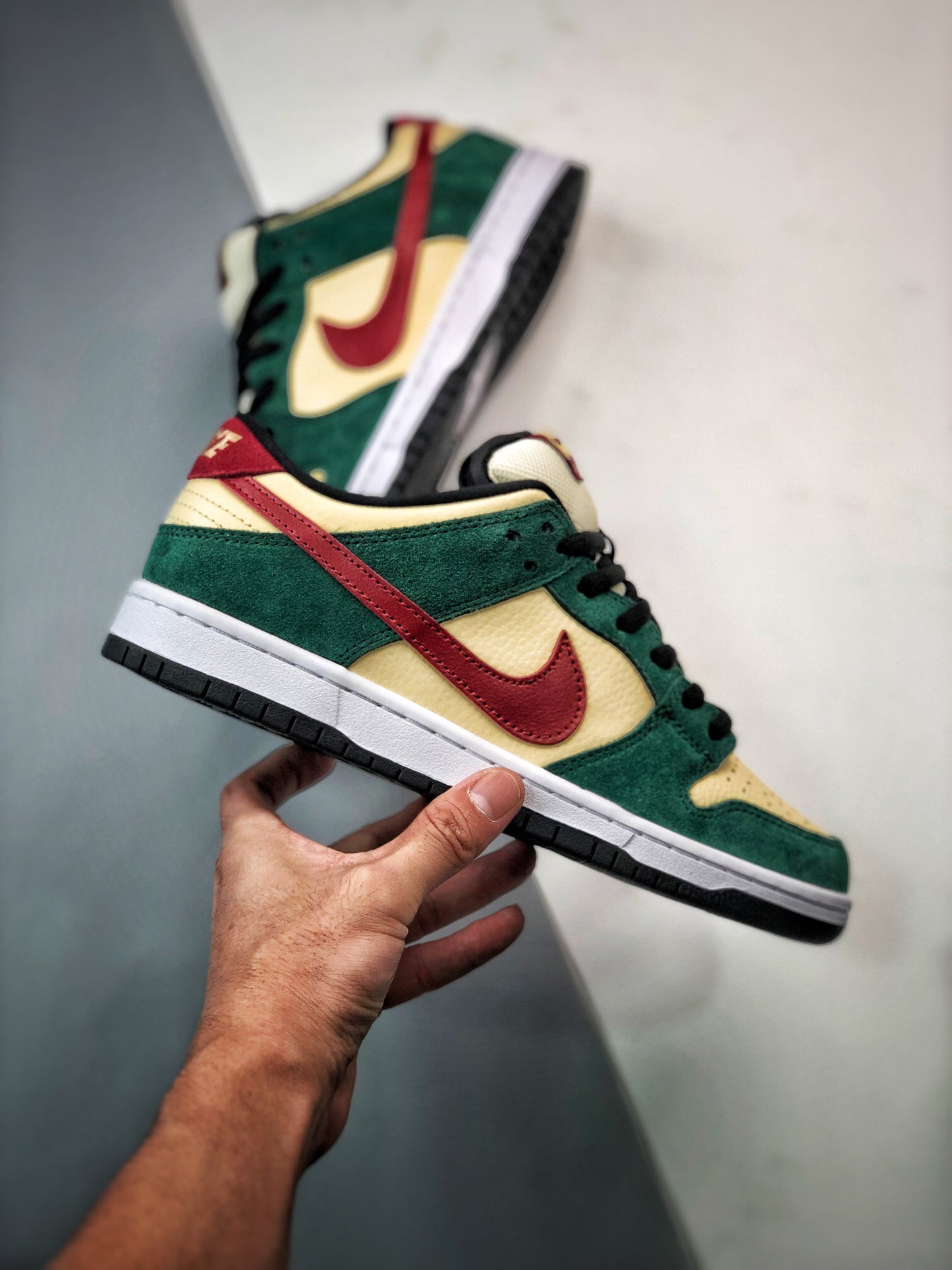 N1KE-Dunk Low Gorge Green  男女同款 拉斯維加斯經典配色