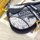 Dior Saddle 馬鞍包-刺繡圖騰-25cm