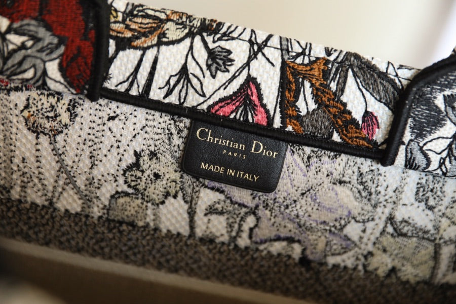 Dior Book Tote-小號36.5cm-月季花系列