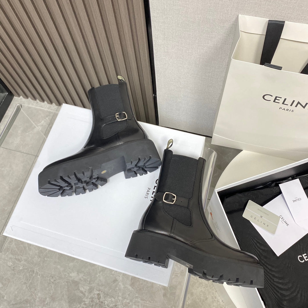 賽C家-厚底馬丁靴 跟高5cm（尺碼35-39，40訂製）