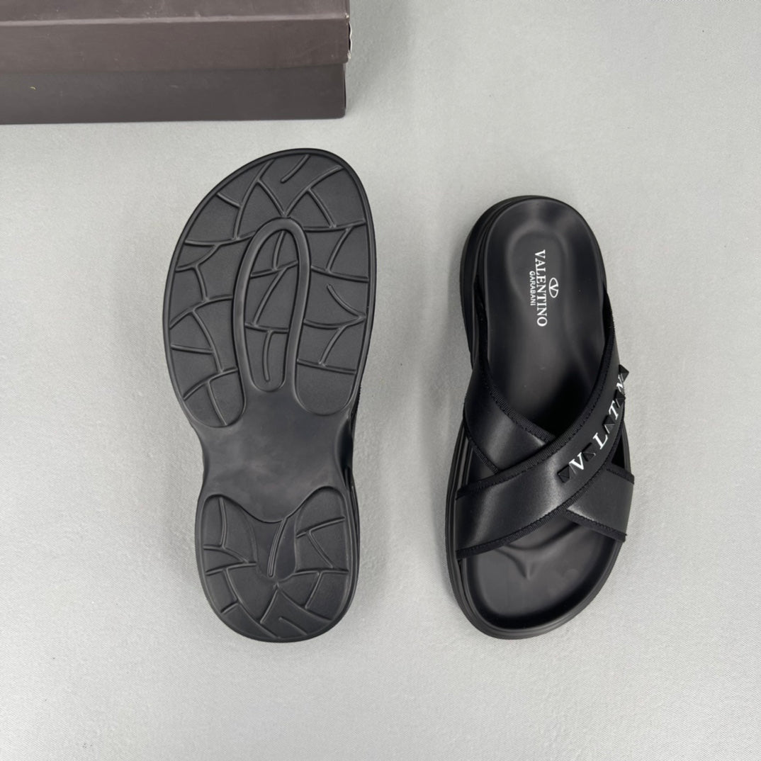Val-2022春夏最新 拖鞋 黑色