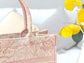 Dior Book Tote-小號36.5cm-粉色老虎
