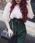 聖Y羅-Sunset日落包 鱷魚紋 黑金銀扣