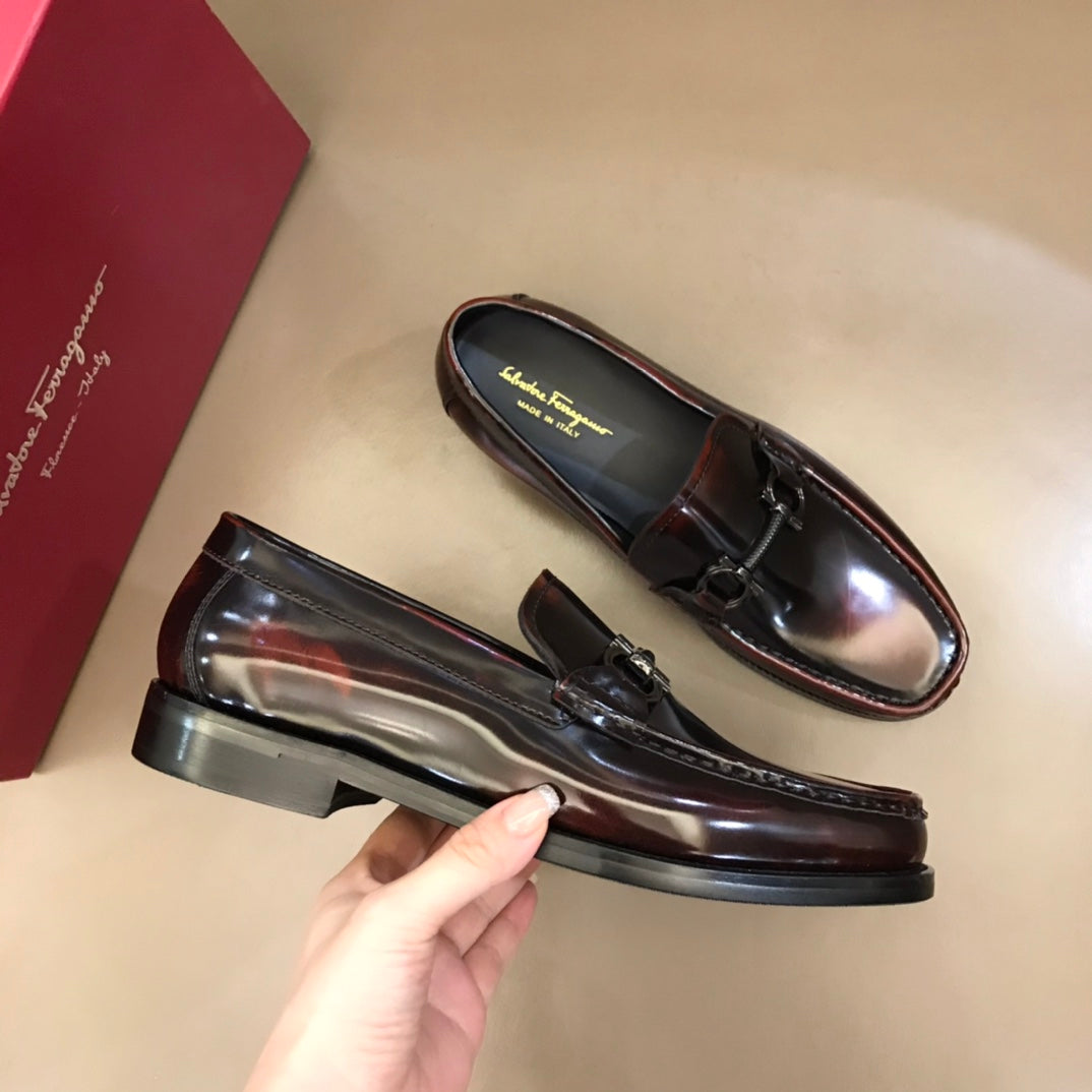 Sal-休閒皮鞋 琥珀色