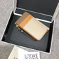 Loewe 拉鍊拼接卡包