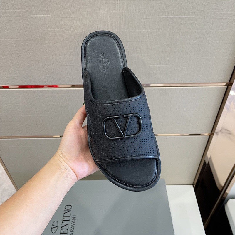 Val-2022新款 牛皮拖鞋