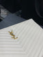 YSL_提花拼接文件手拿包-白色金扣-30cm