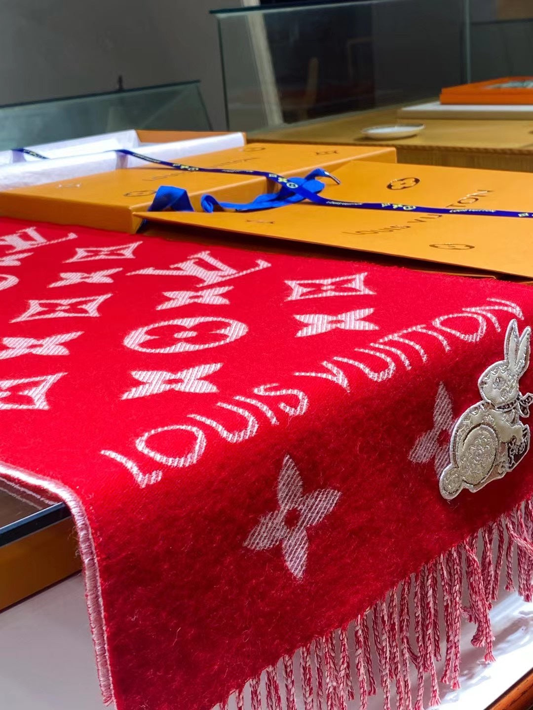路L家-2023年兔子圍巾 兔子首家