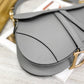 Dior Saddle 馬鞍包-手掌紋-大號石灰色-25.5cm