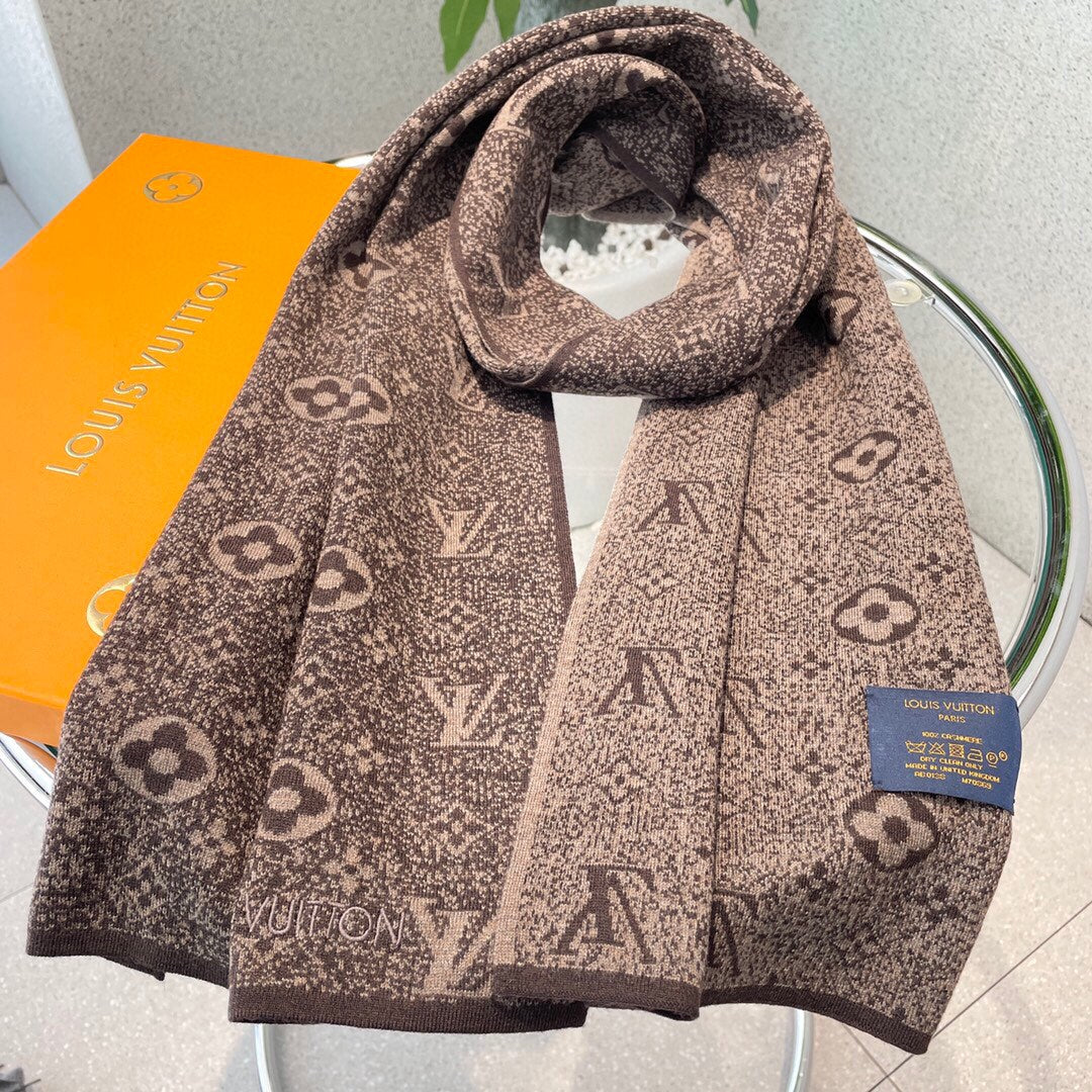 路L家-高羊絨圍巾 180*32cm 100%進口針織羊絨