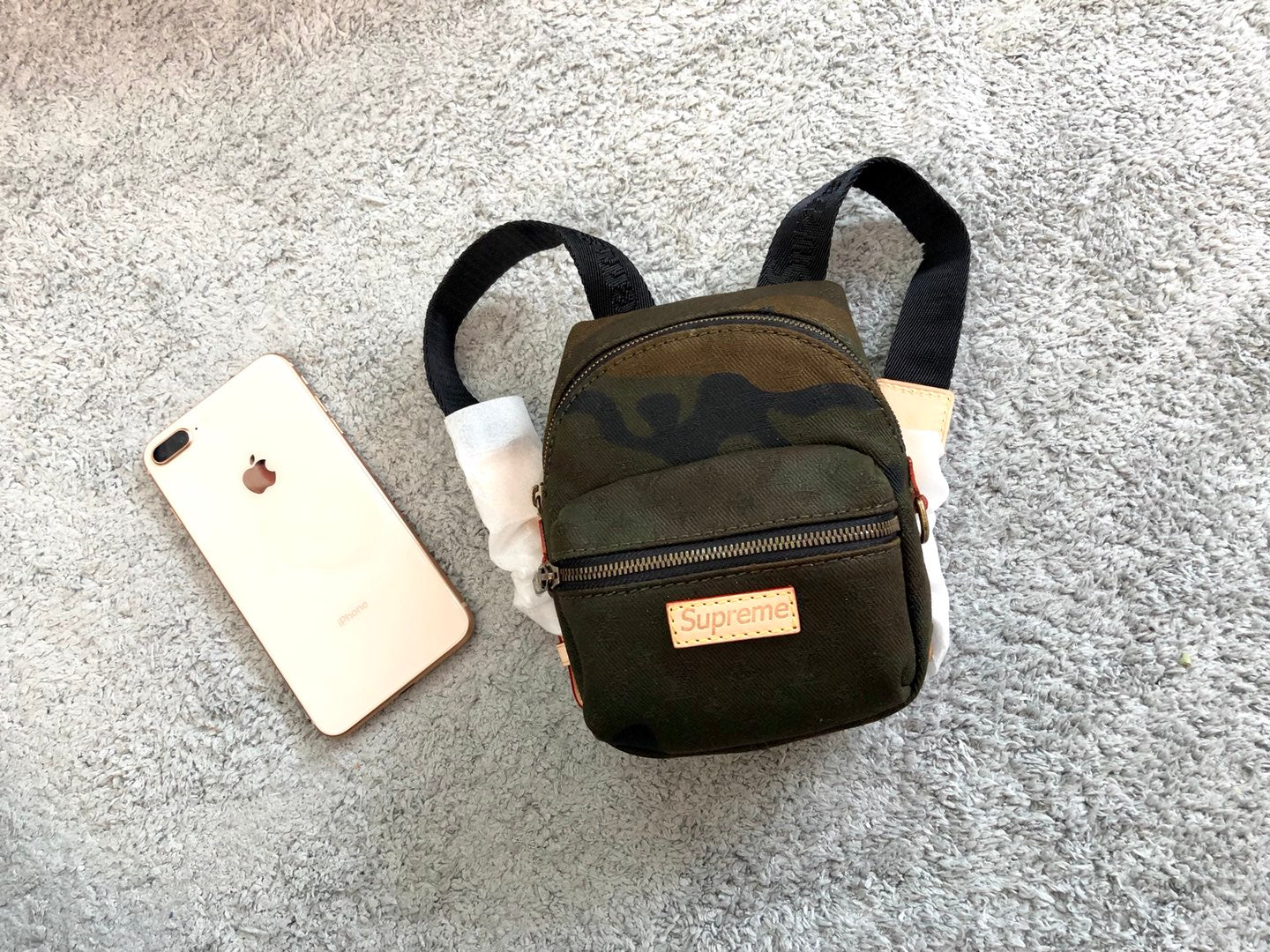 M44201 路L家-APOLLO 掛飾mini迷彩雙肩包