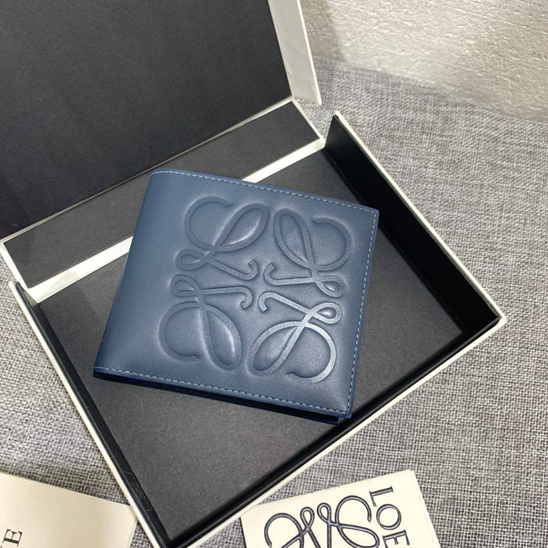 Loewe Brand Bifold Wallet 男款對折短夾
