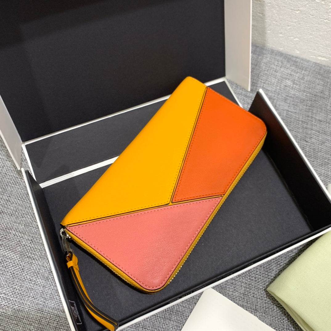 Loewe Puzzle zip around wallet 拉鍊長夾