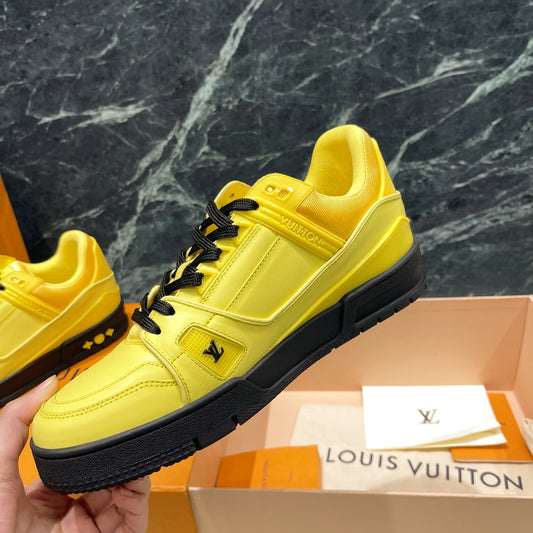 LV鞋-LV Trainer最新款 彩虹系列運動鞋