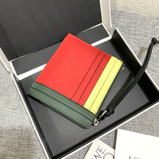 Loewe 拉鍊西瓜卡包