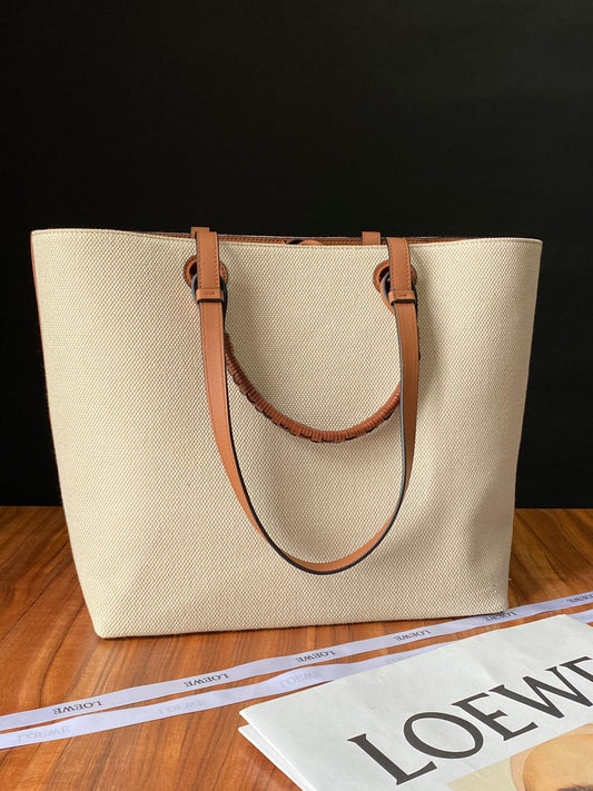 羅L威-Anagram Tote 刺繡印花 大號