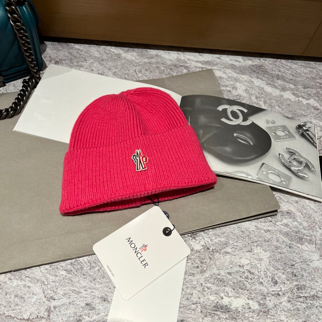Moncler-多色針織毛帽